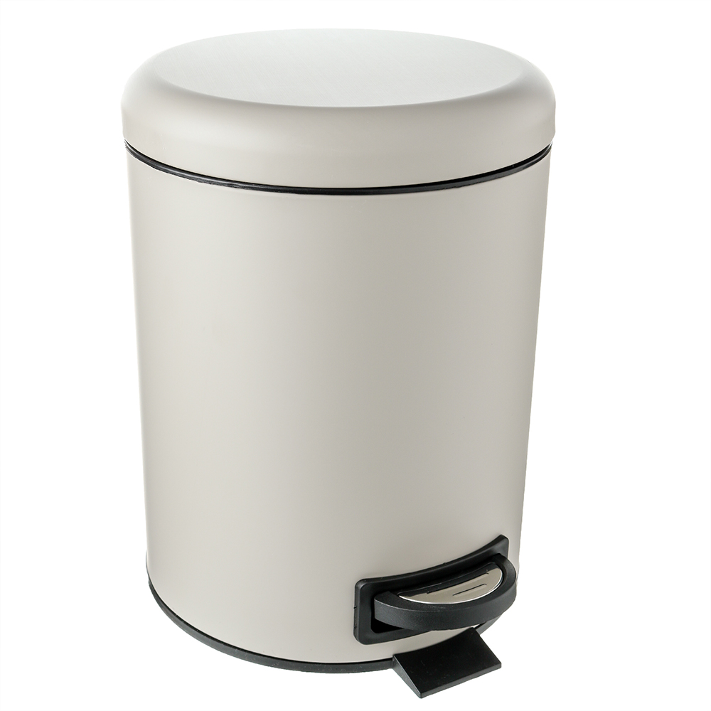 Ведро с крышкой 5 л FIXSEN бежевый (FX-34024L)