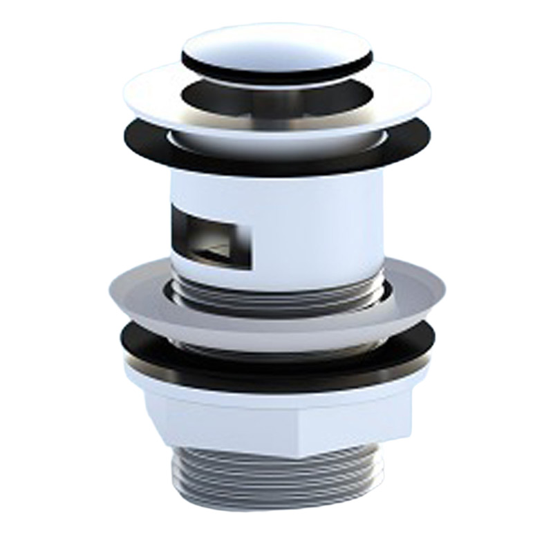 Крышка малая клик-клак АНИ Пласт M0400CL к сифону 1 1/4 дюйма металл хромированный высота 79