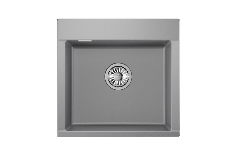 Кухонная мойка GRANULA (5201, АЛЮМИНИУМ)