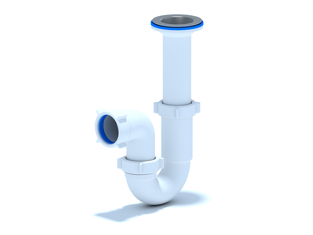 Сифон Ани 1 1/2"*40 прямоточный, ANI PLAST