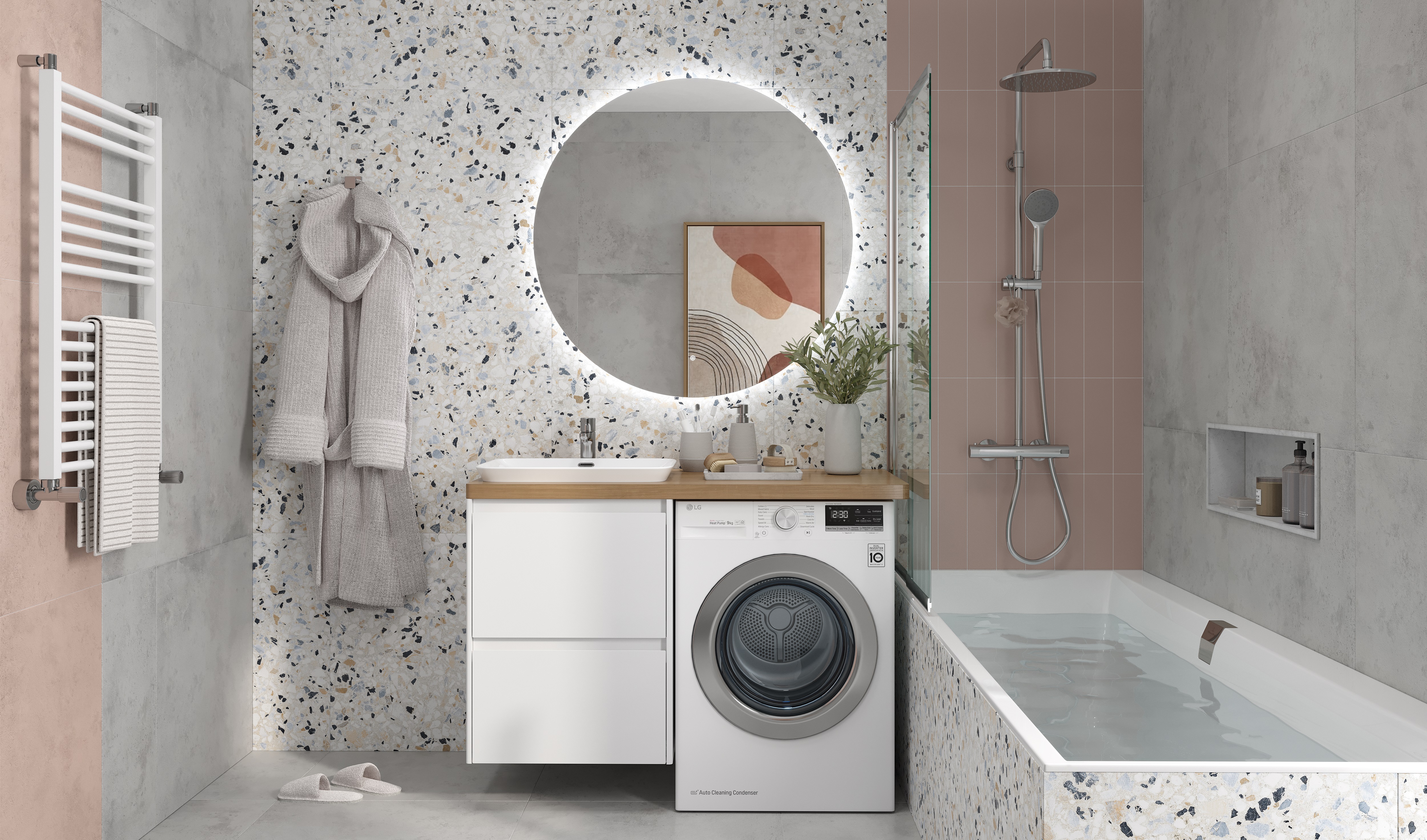 Столешница VELVEX Klaufs 1200 левая дуб французский