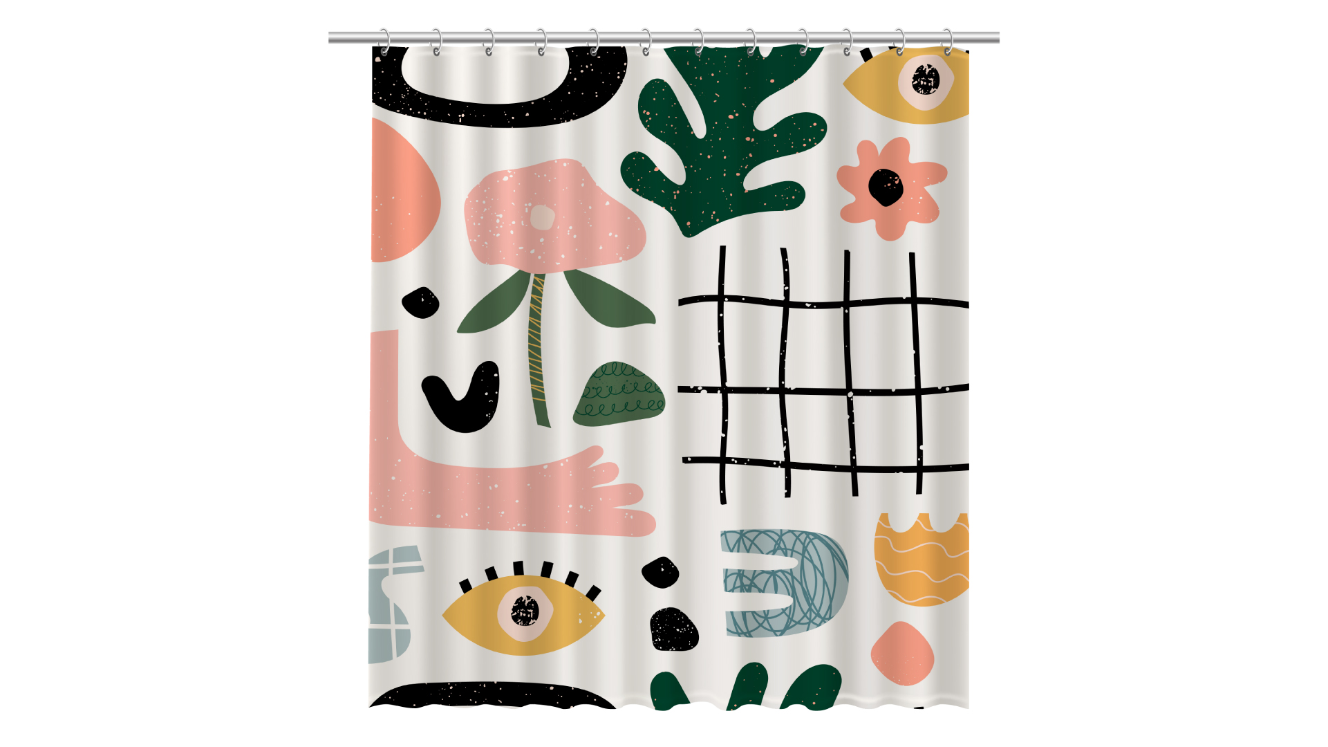 Штора для ванной Fixsen Summer FX-2506