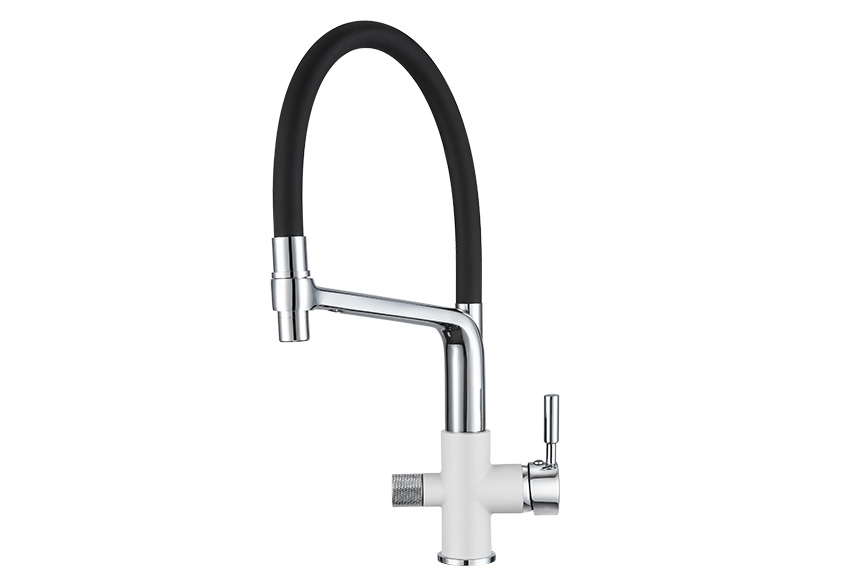 0075, АРКТИК Смеситель для кухни однорыч., с подкл. для питьевой воды, GRANULA