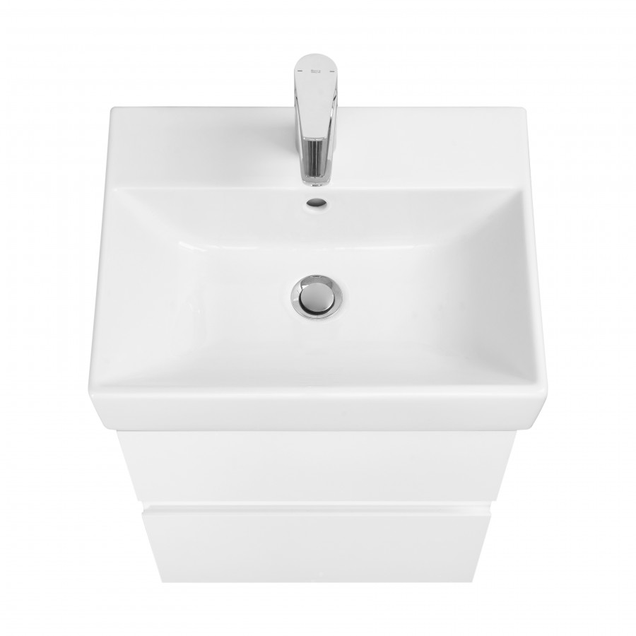 OLETA Тумба под раковину Oleta 50, 2 ящ., белый глянец