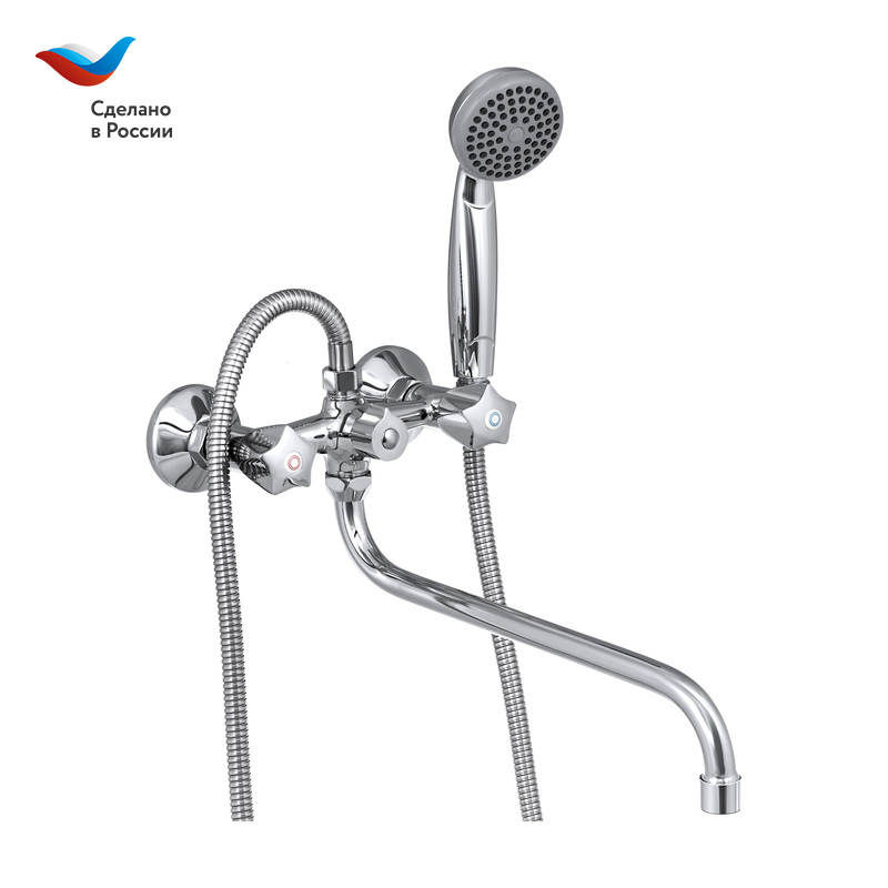 Смеситель для ванны СЛАВЕН Город СЛ-ДВ-Е31 хром