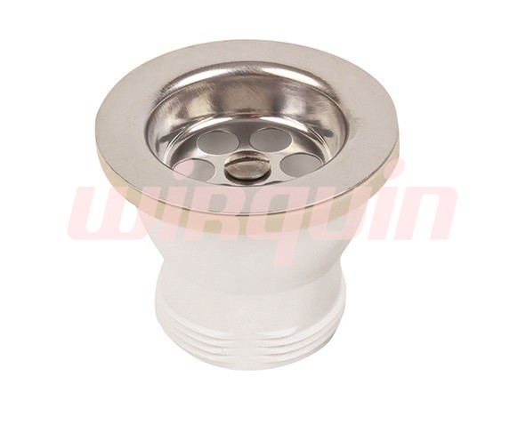 Выпуск с нержавеющей решеткой D70 мм.WIRQUIN