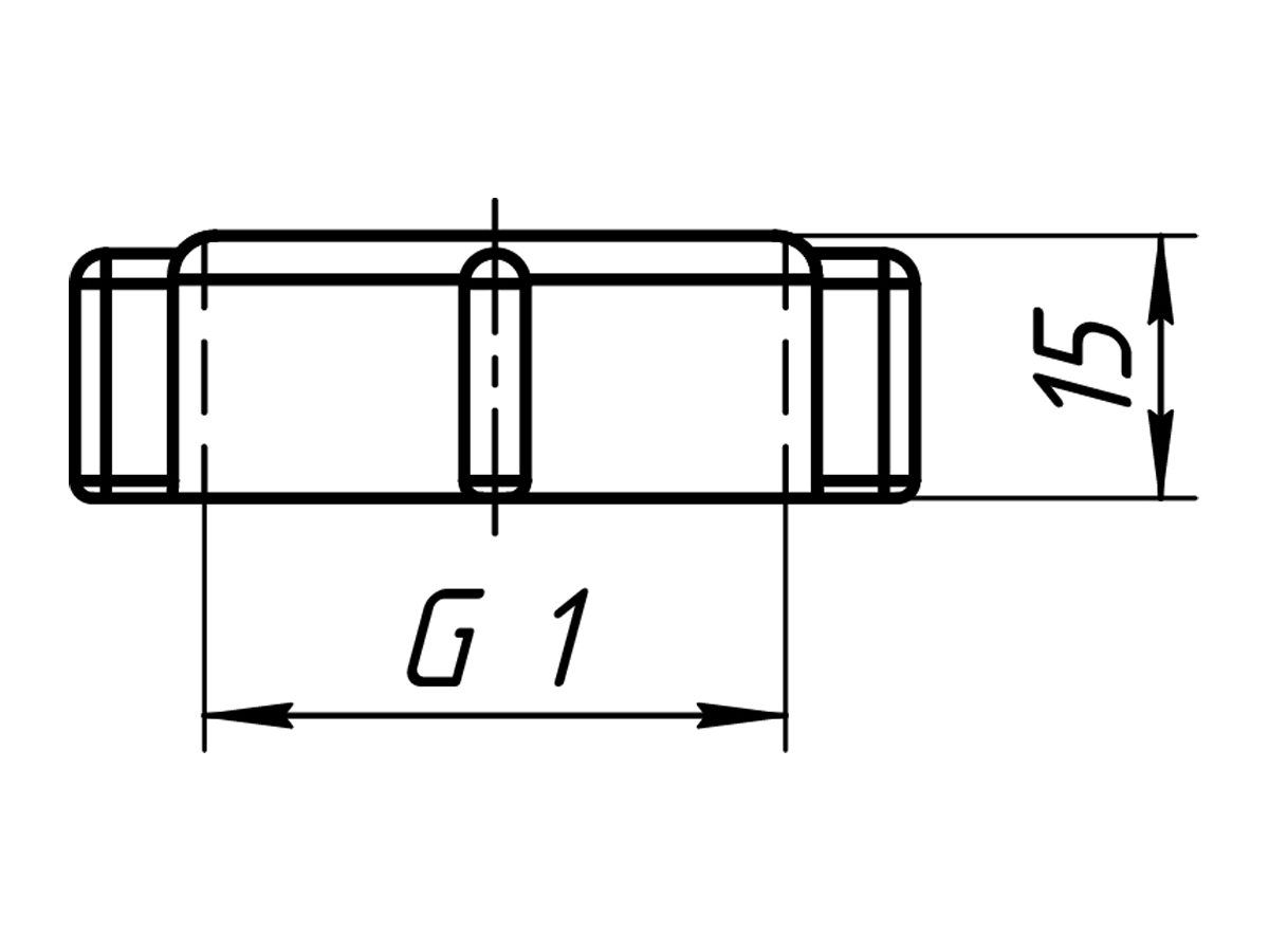 Гайка накидная 1" ANI PLAST