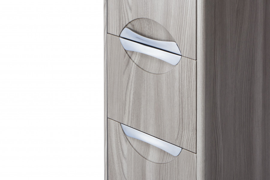 Шкаф-колонна СИЛЬВА 30, подвесная, левая, дуб фьорд