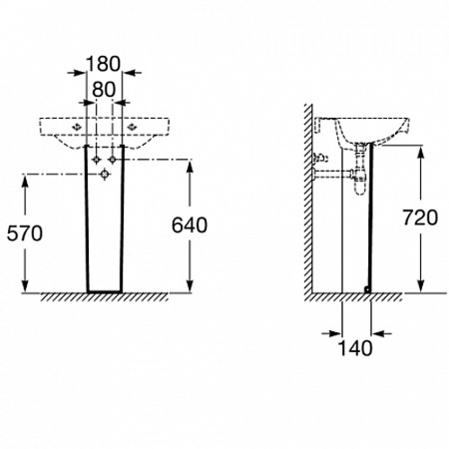 VICTORIA Пьедестал ROCA