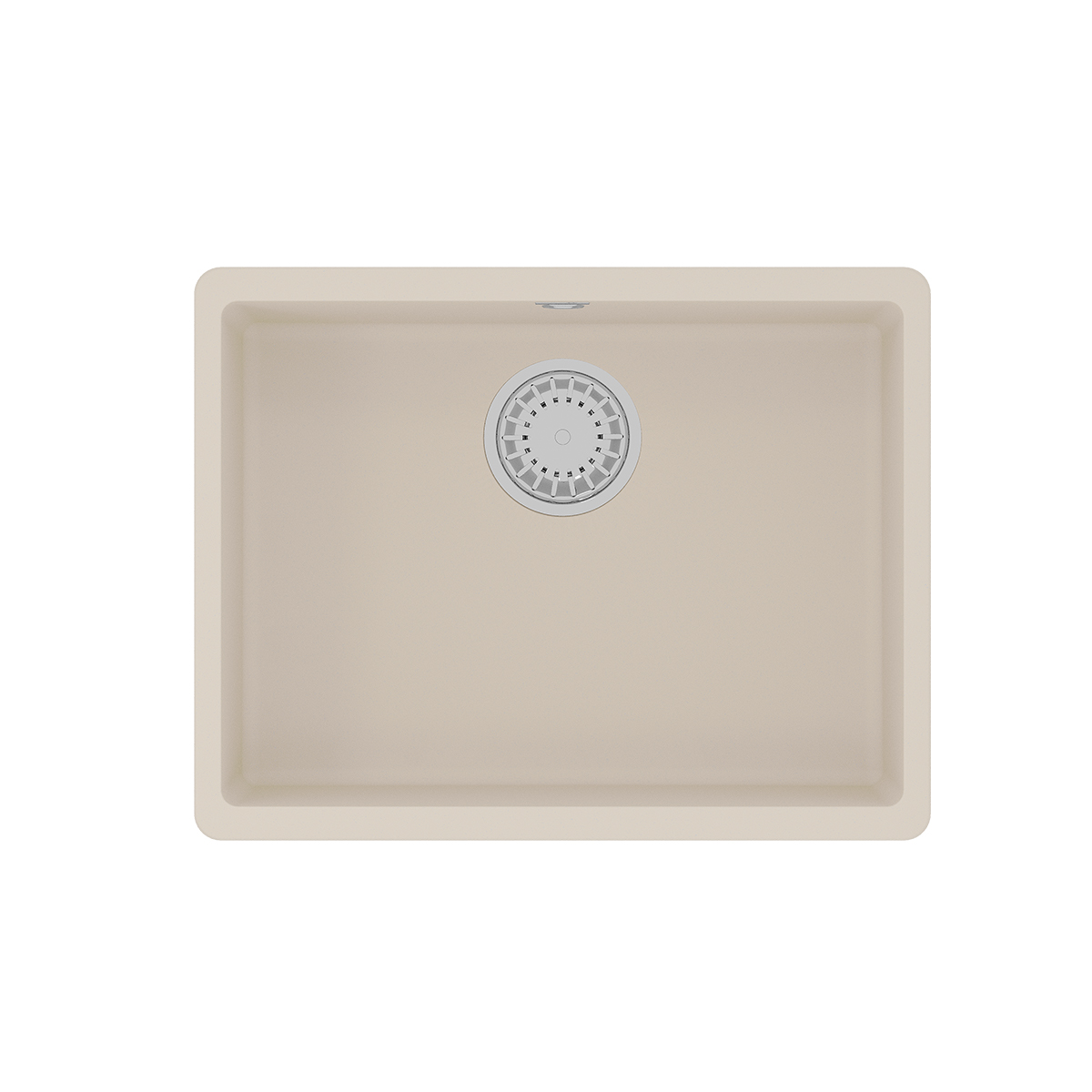 Кухонная мойка Lemark SINARA 540-U подстольного монтажа из кварцгранита, Шампань 