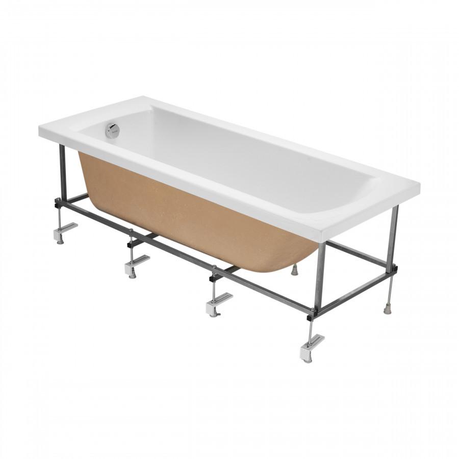 МОНАКО Ванна акриловая 150х70 см., без монтажного комплекта, САНТЕК