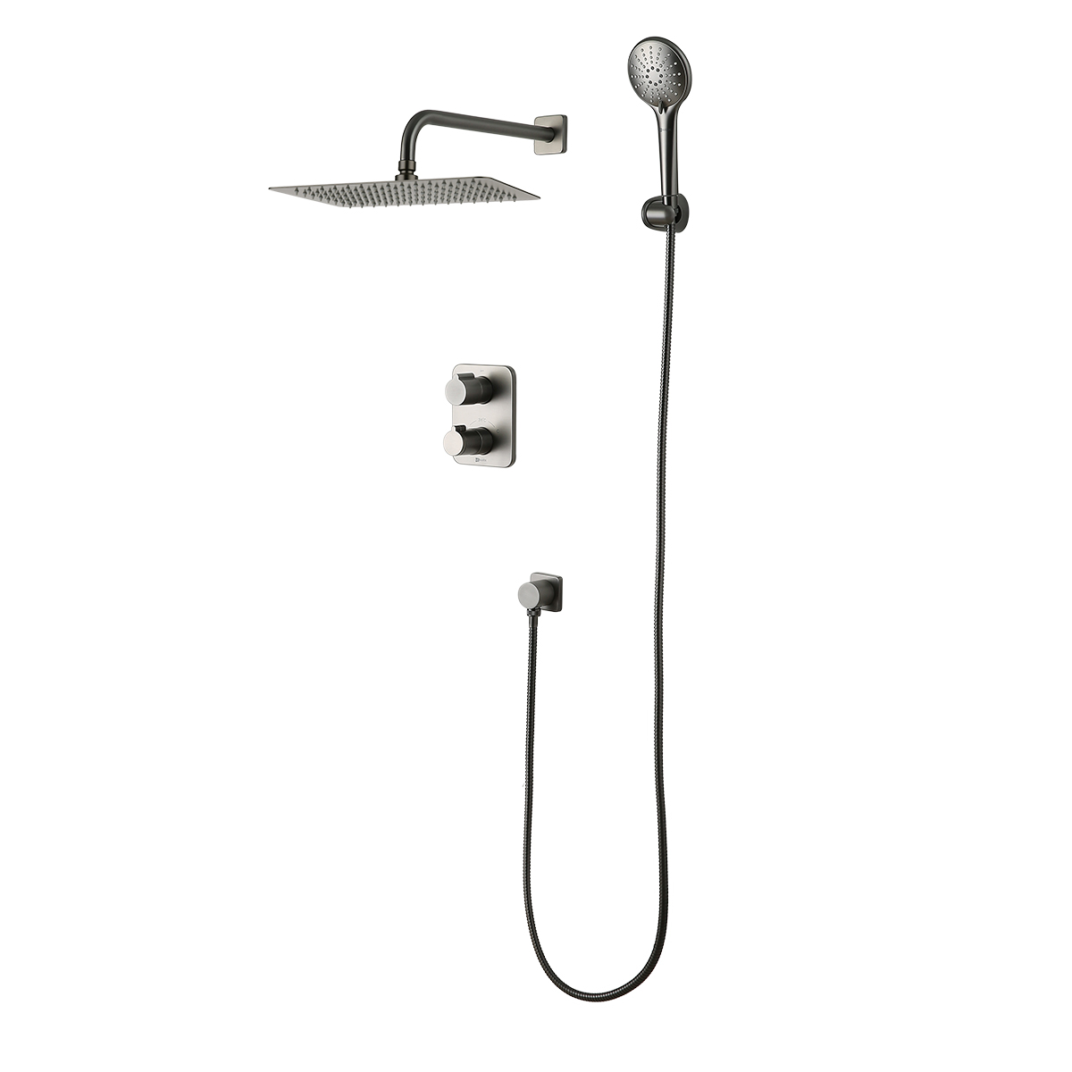 BRONX Смеситель LM3749GM для ванны и душа термостатический, встраиваемый, LM, LM3749GM