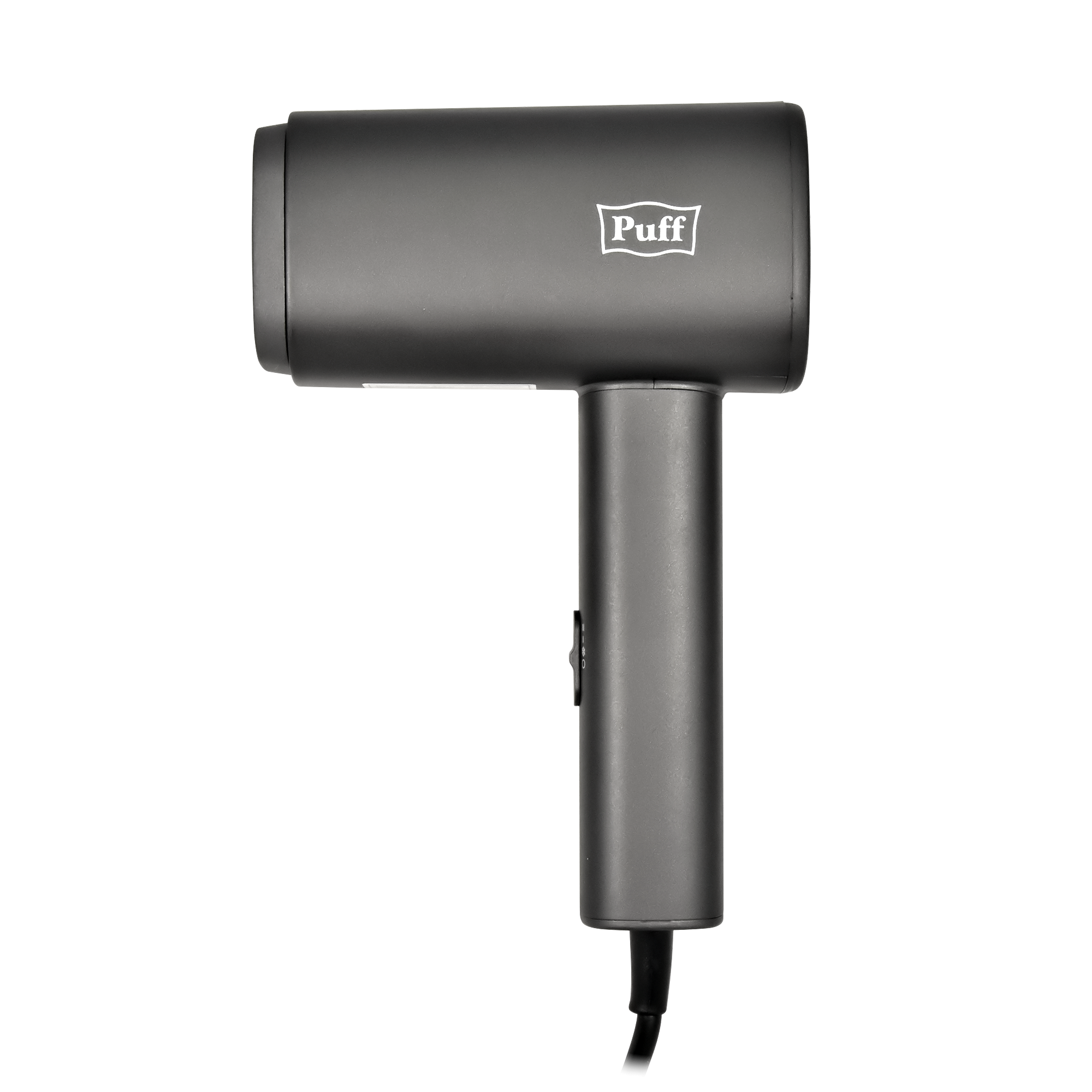 Фен для волос настенный PUFF-1601Gr серый матовый, 1,6 кВт (1405.011)