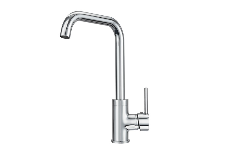 0041, ХРОМ Смеситель для кухни однорыч., хром, GRANULA