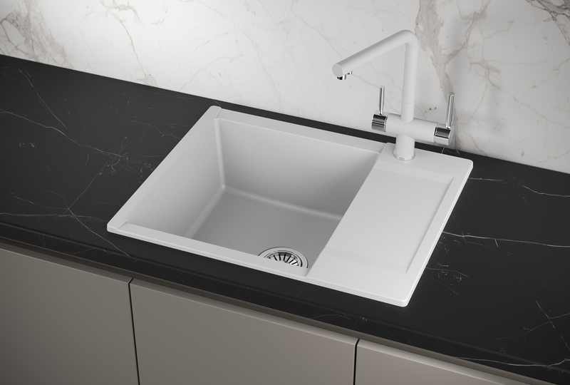 Кухонная мойка GRANULA (6202, АРКТИК)