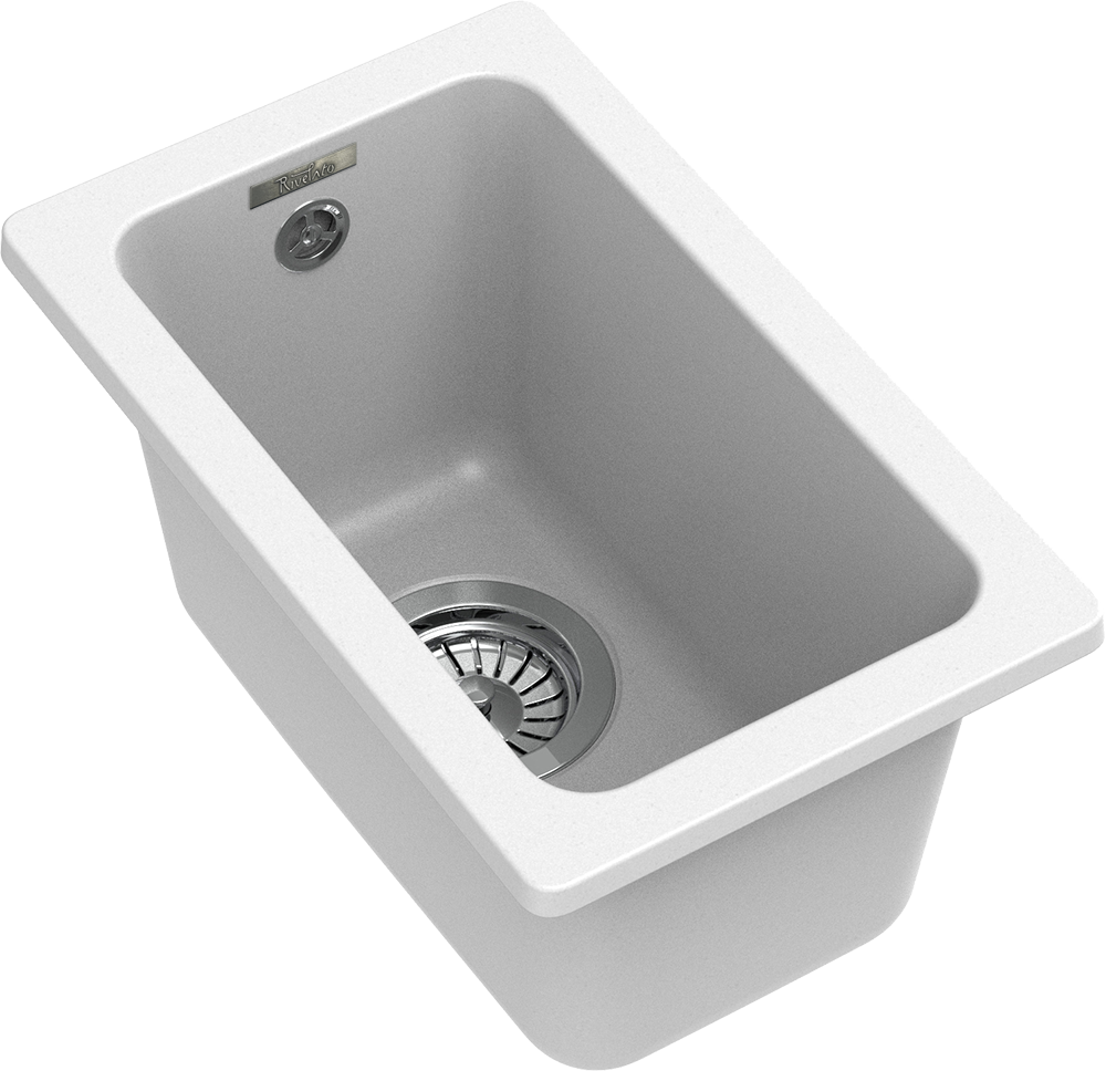 RIVELATO Мойка BERKANA 25 подст.монтаж 1-чаш 305*455 brina арт.