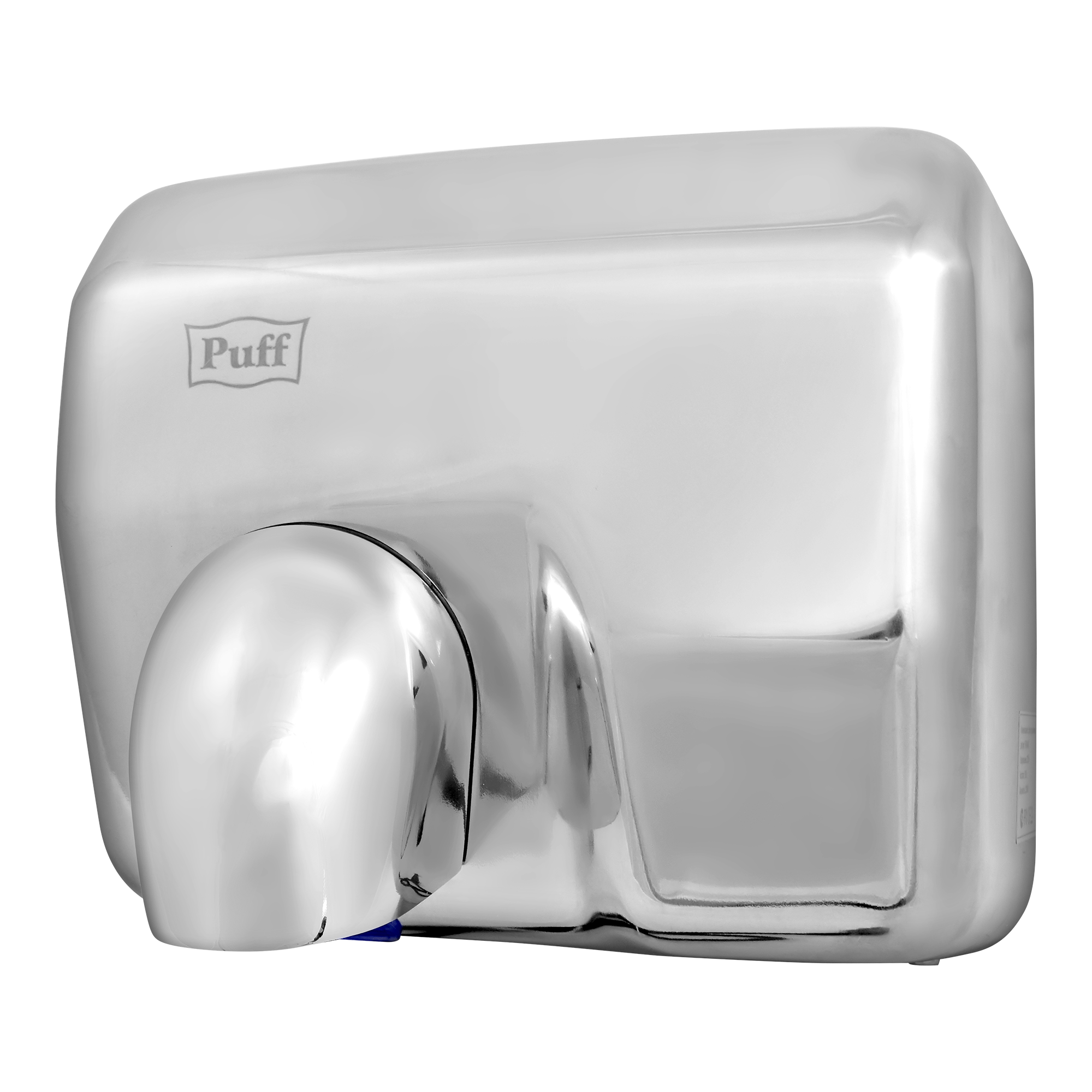 Электросушитель для рук PUFF-8843 высокоскоростной, антивандальный, хром 2,3 кВт (1401.301)