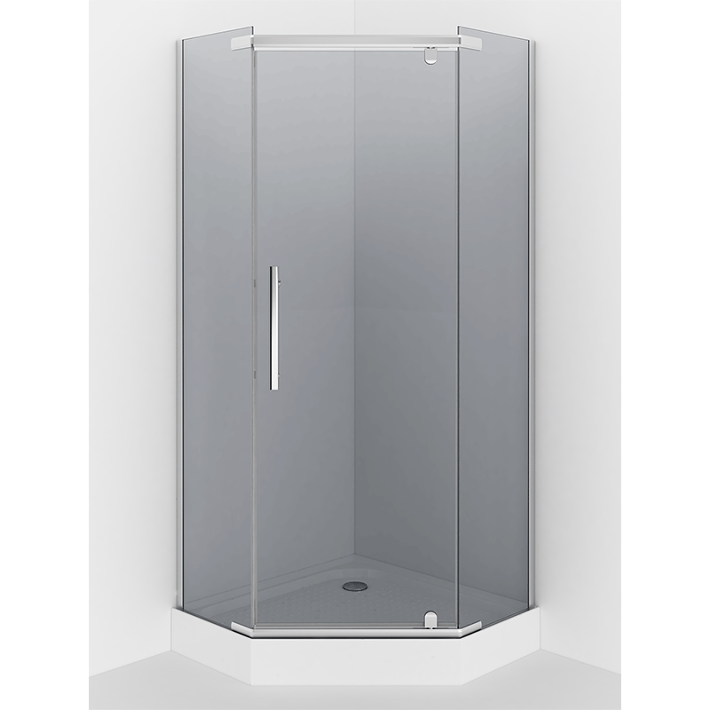 Душевой уголок ERLIT 101 серия ER10109V-C4 тонированное стекло