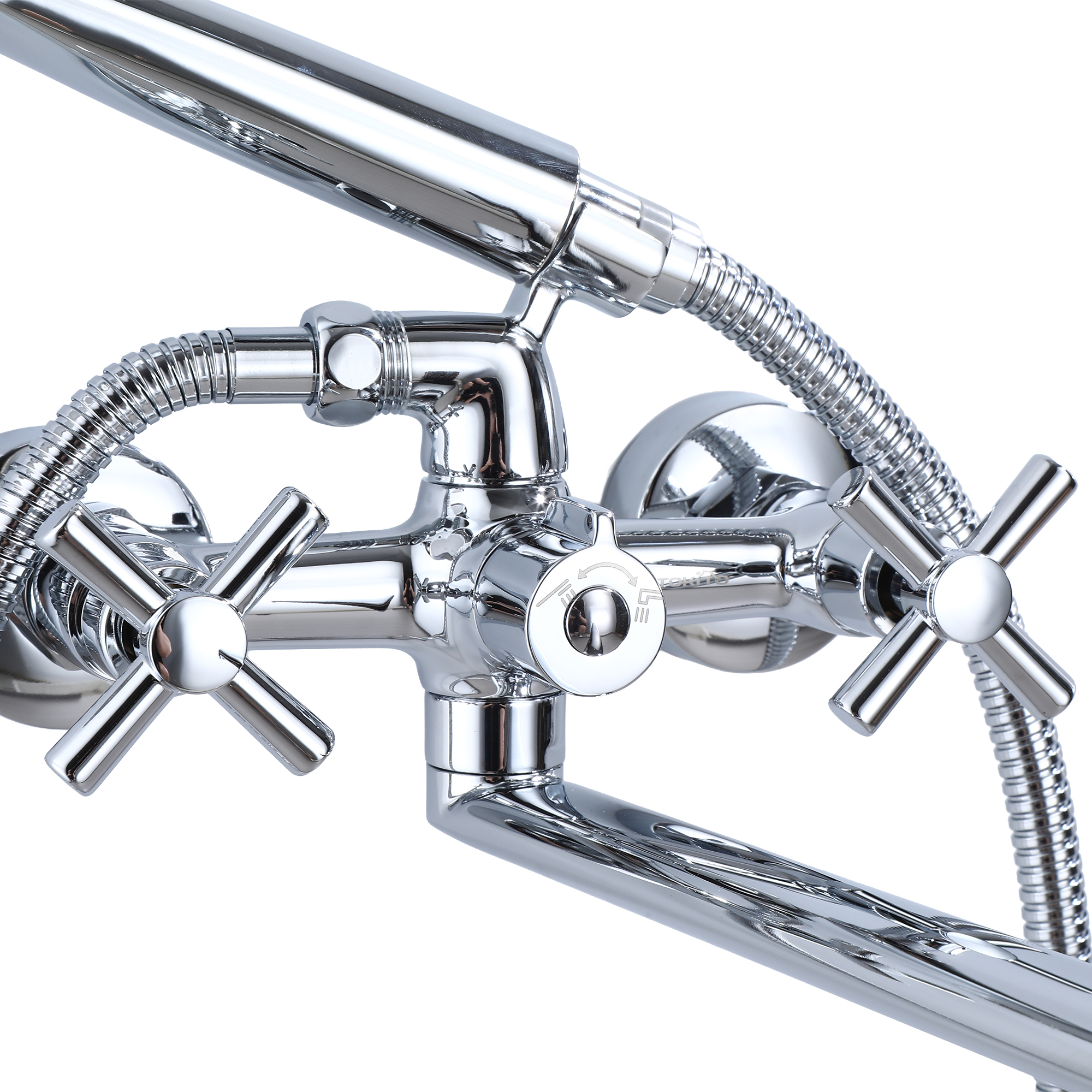 ENA Смеситель для ванны, хром, TOKITO