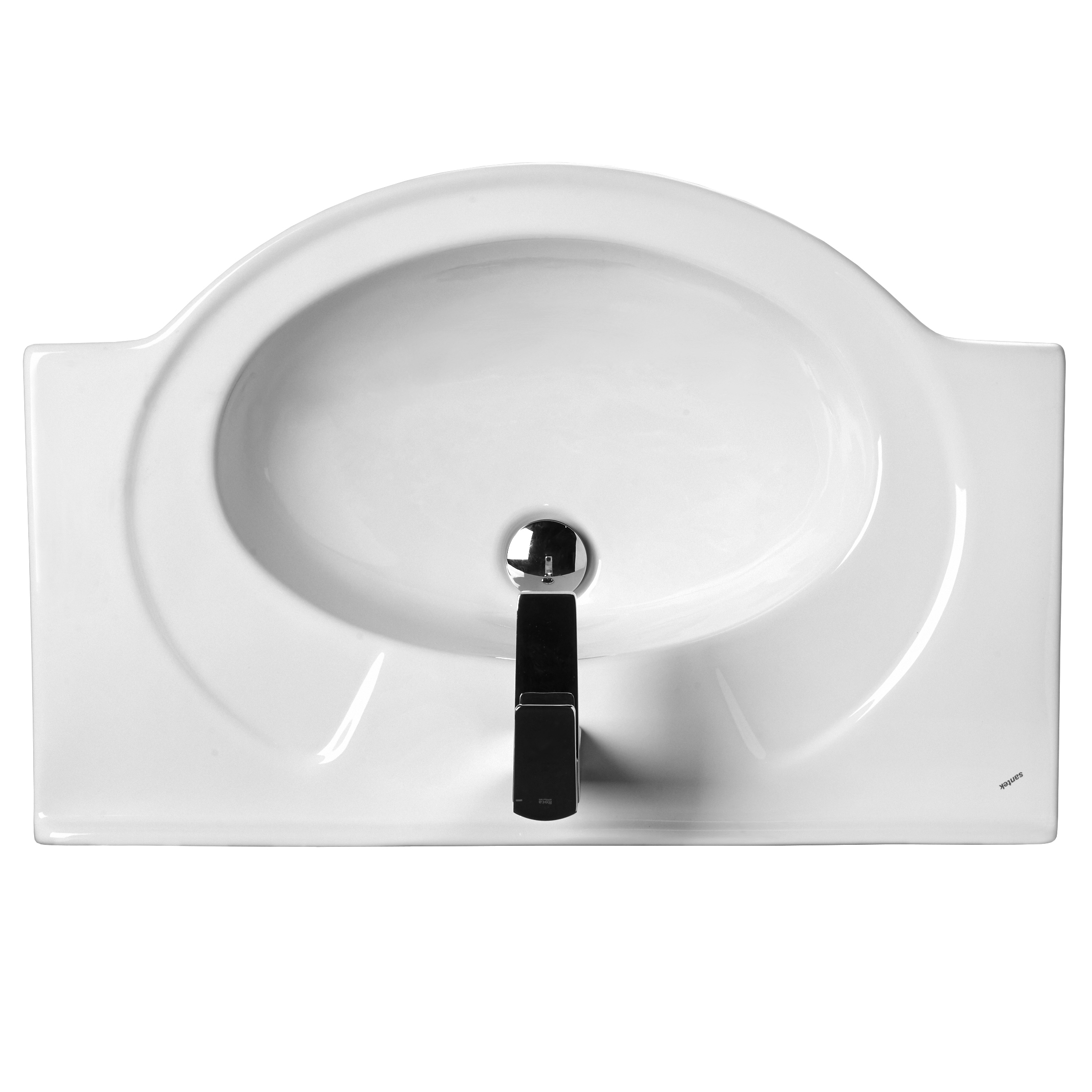 Раковина SANTEK Байкал 75 мебельная белый (WH110259)