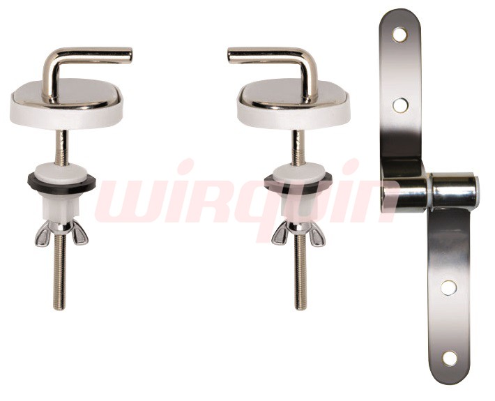 Комплект креплений из нержавеющей стали универсальный WIRQUIN