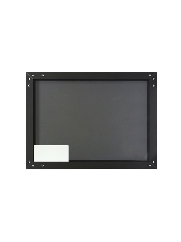 Зеркало Solid Black 900x700, реверсивное крепление
