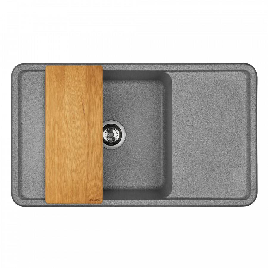 Мойка для кухни  Беллис 87 870x510x250 мм, прямоуг., серый