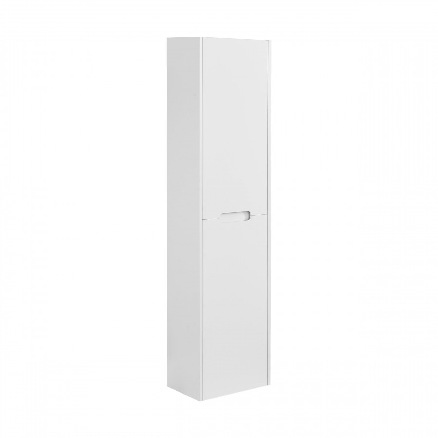 Шкаф-колонна ОЛИВИЯ 40, подвесная, белая матовая