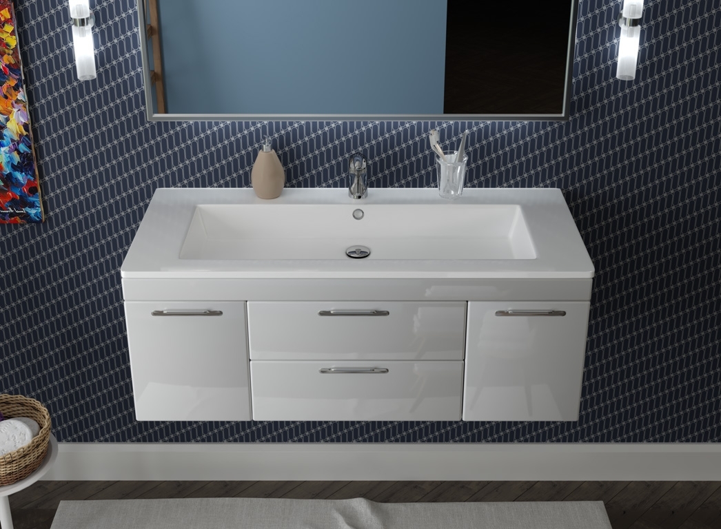 Раковина KIROVIT Оскар 1050 мебельная белый (Вн Крв36) 4640021064740