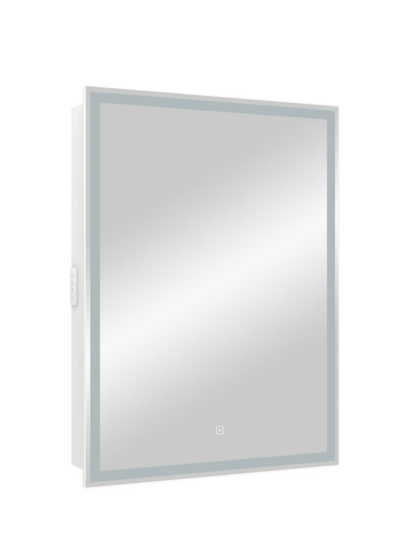 Зеркало-шкаф Allure LED 600х800 правый с розеткой