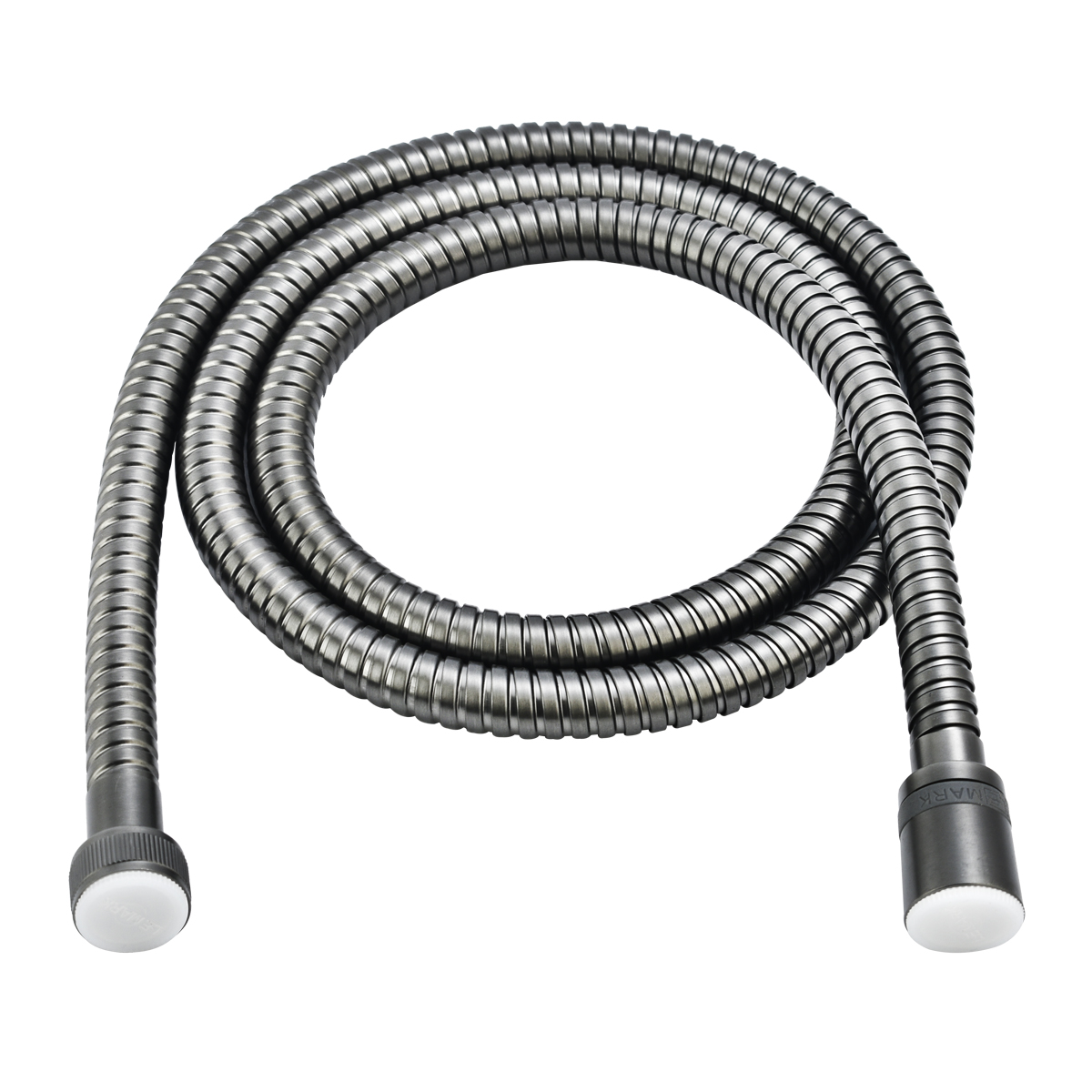 Шланг душевой двухзагибный 2,0 м, TURN-FREE, сталь графит, блистер, LEMARK, LE8024S-Graphite