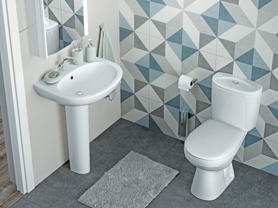 АНИМО Умывальник 50 см., хр.кольцо, крепление, САНТЕК