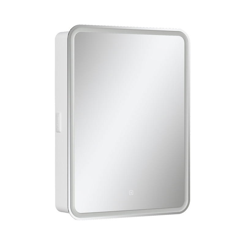 Зеркальный шкаф EQUIL Soldi LED 55 правый белый софт