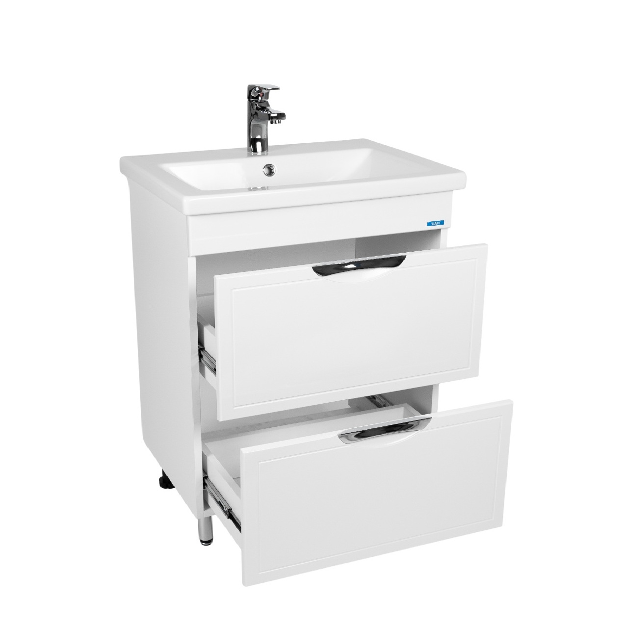 Тумба под раковину VIANT ЛИМА 80 напольная белый (VLIM80CO-T2Y)