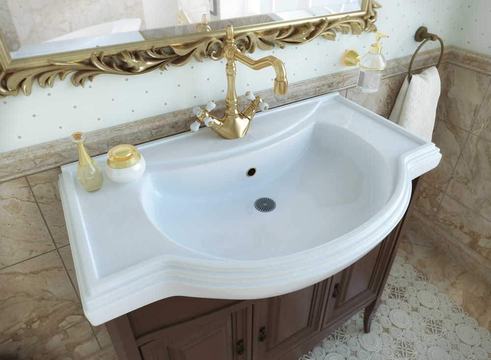 Раковина KIROVIT Классик 800 мебельная белый (Вн Крв07) 4620008198941