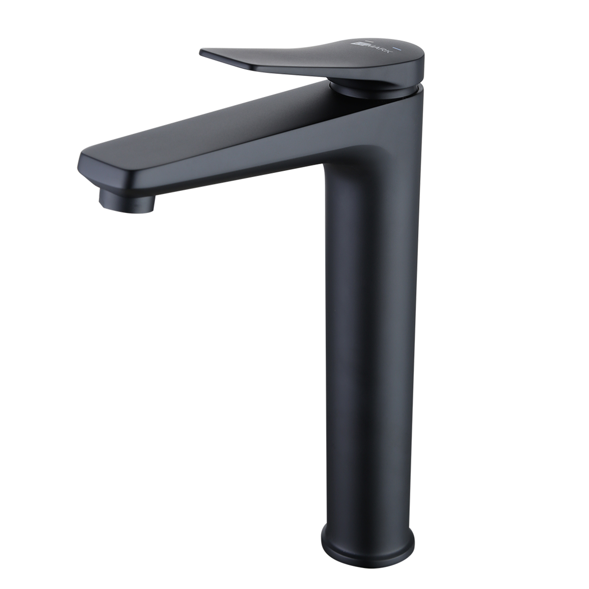 Bronx Смеситель для раковины, выс.монолит.излив225мм дон.клап.Click/Clack,р/ОД, черный, LM, LM3709BL
