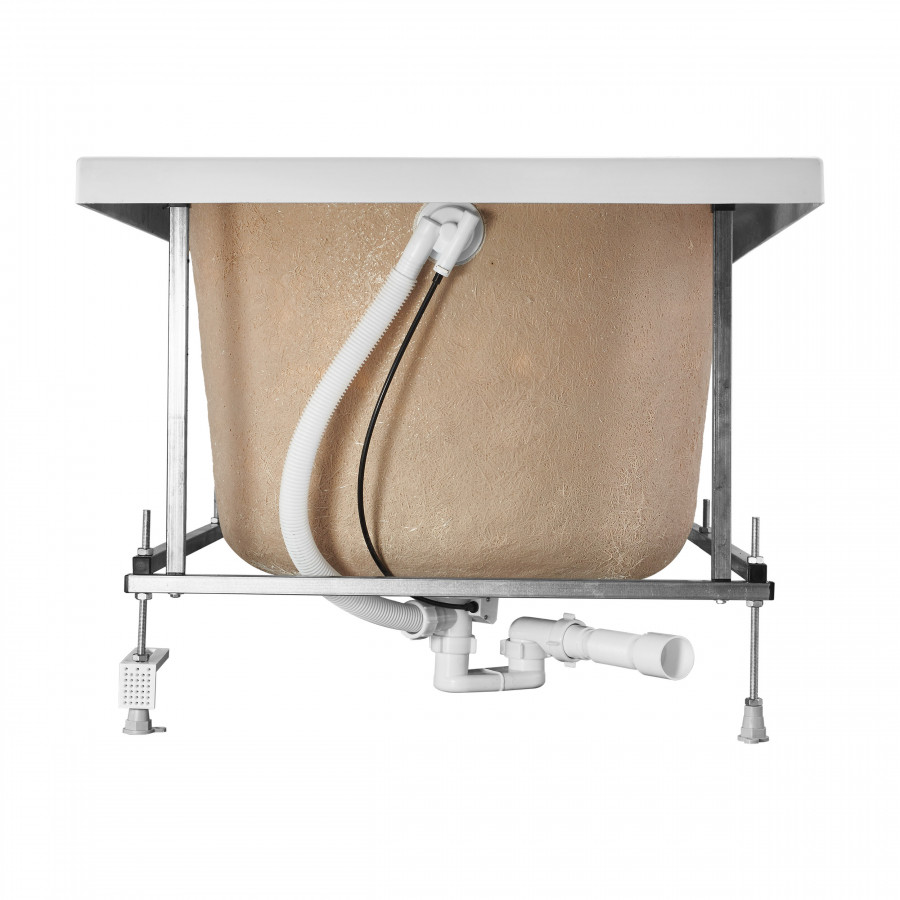 Монтажный комплект д/ванны КАСАБЛАНКА XL/ФИДЖИ 180х80см.(рама,слив-перелив с сифоном,креп-е), САНТЕК