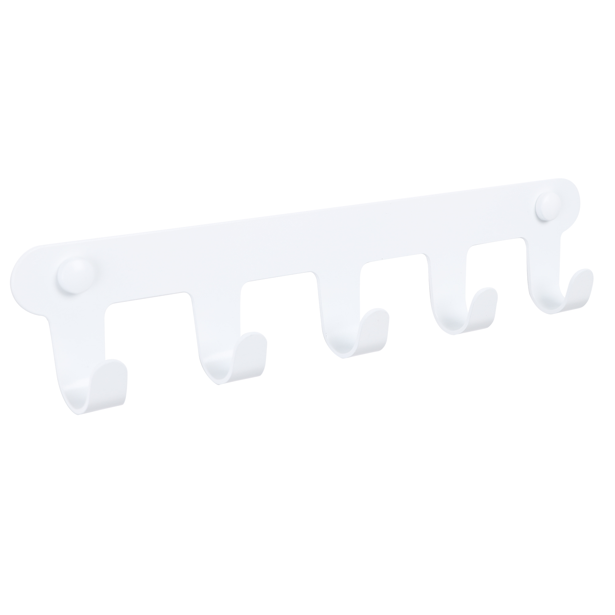 Планка 5 крючков Fixsen, FX-805W-5, белый