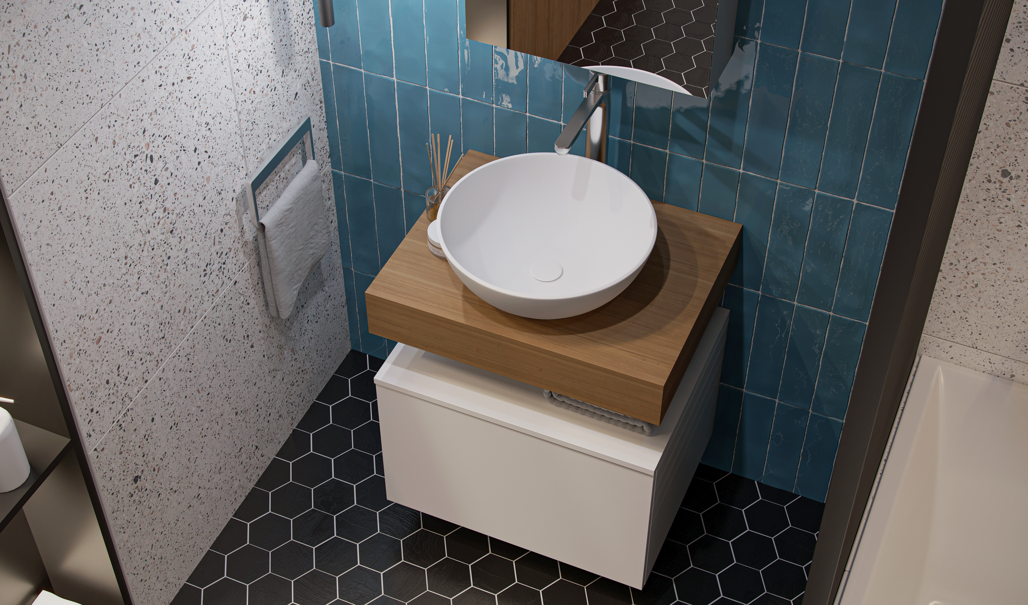 Столешница VELVEX Unit 60 дуб французский