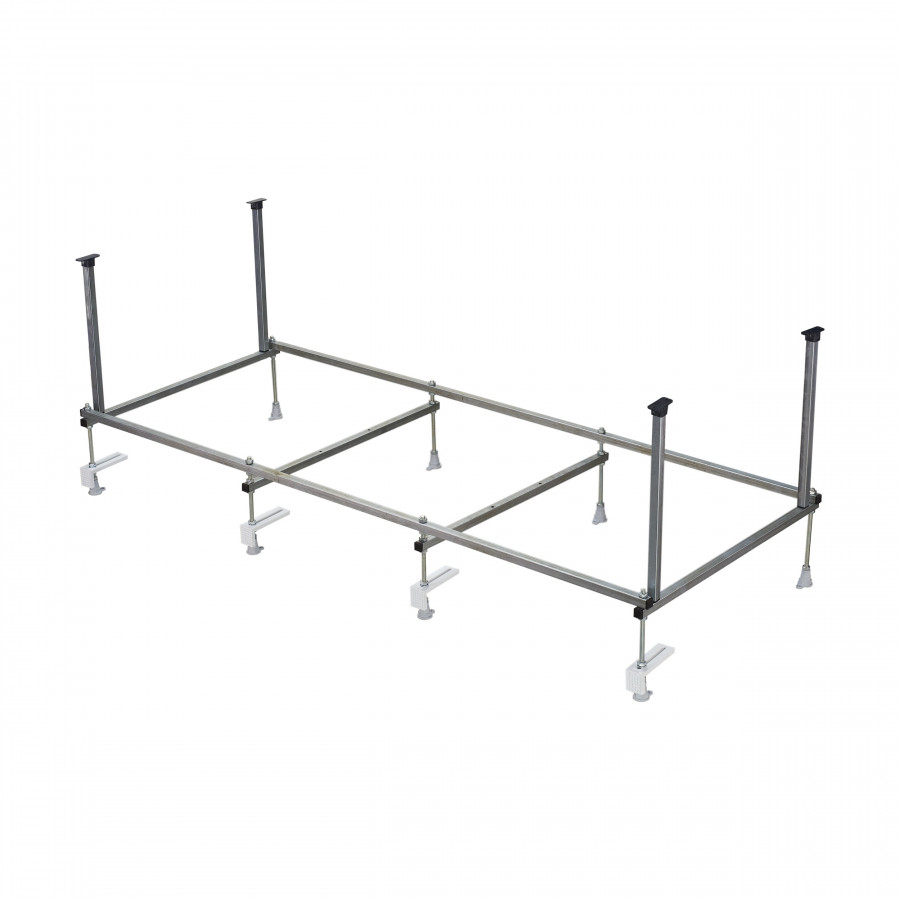 Монтажный комплект для ванны КОРСИКА 180х80 см. (рама, слив-перелив с сифоном, крепеж к стене, крепе