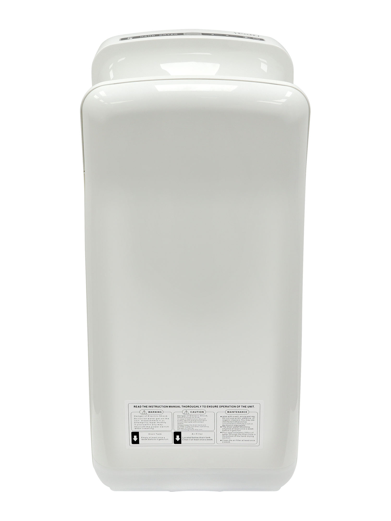 Электросушитель для рук PUFF-8878B погружной, белый 2 кВт (1401.340)