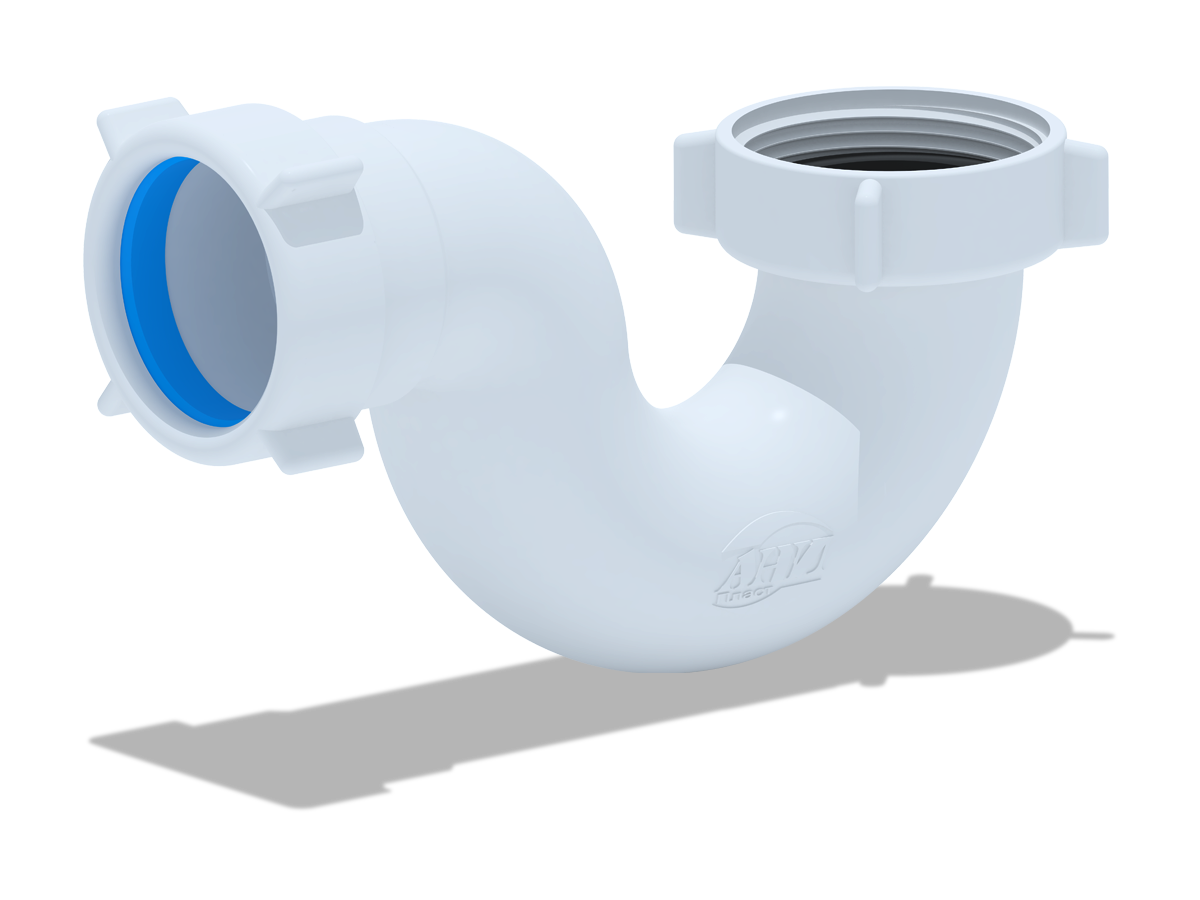 Сифон Ани для ванны пластик 1 1/2", ANI PLAST