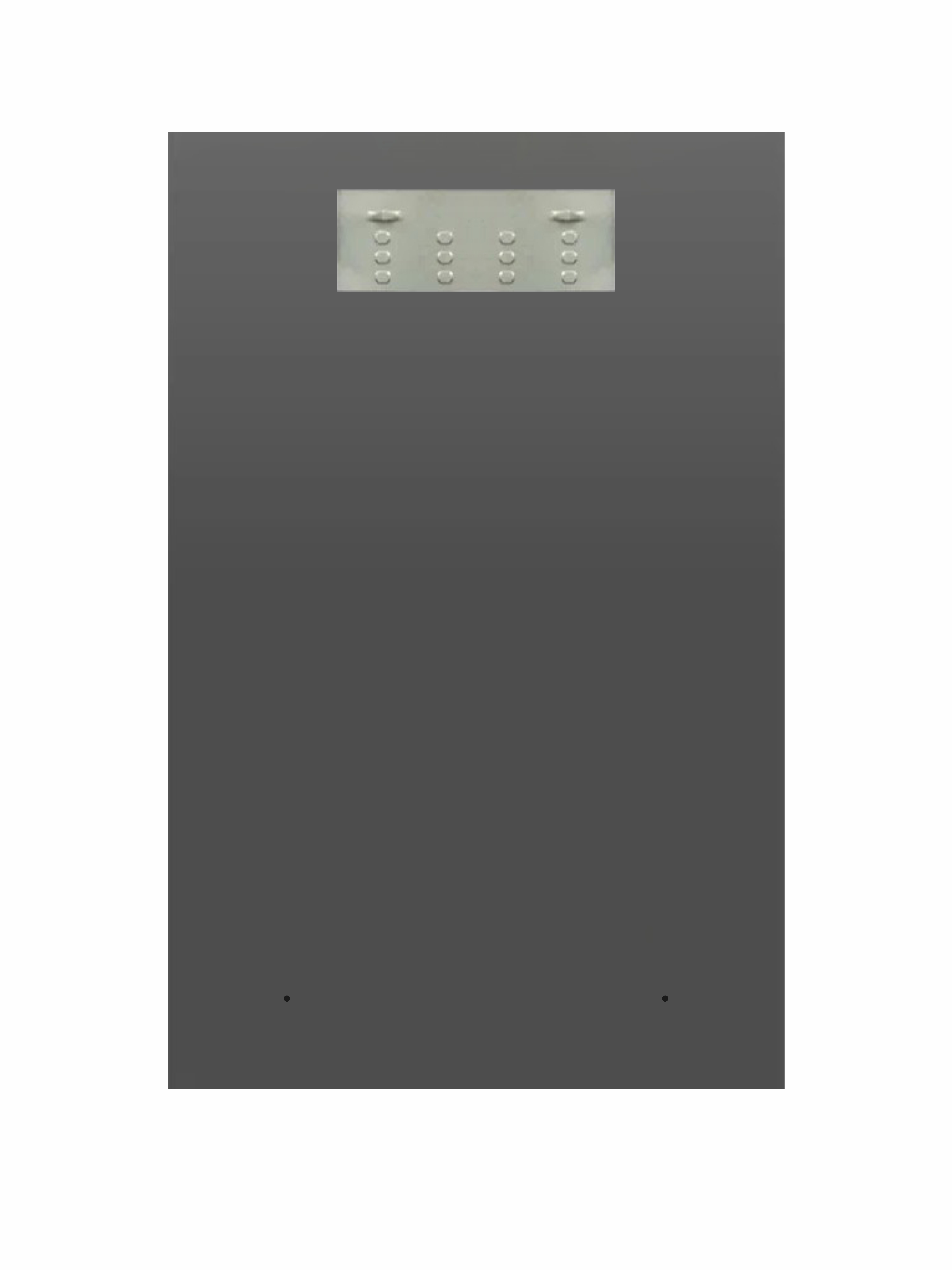 Зеркало CONTINENT "Прямоугольник" 390х590 с полкой