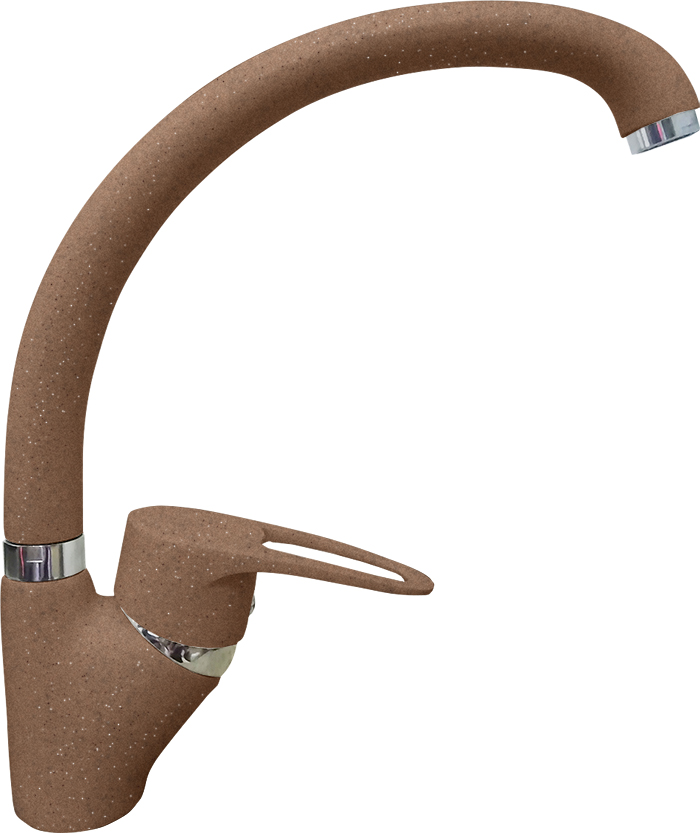 GF Смеситель для кухни боковой D-40mm (терракот)