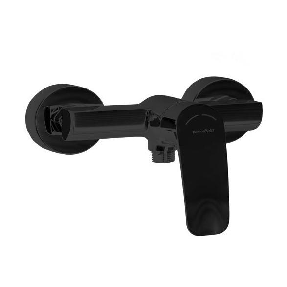 Смеситель для душа однорычажный наружнего монтажаNEW FLY 570802SNM матовый черный