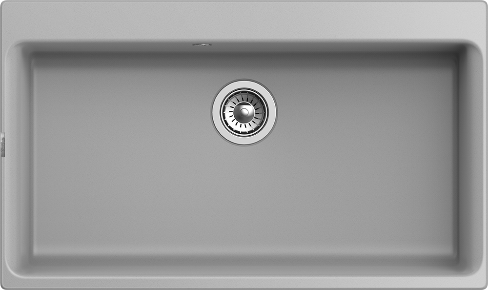 RIVELATO Мойка AXEL 90  1-чаша 870*520мм grigio metallizzato арт.