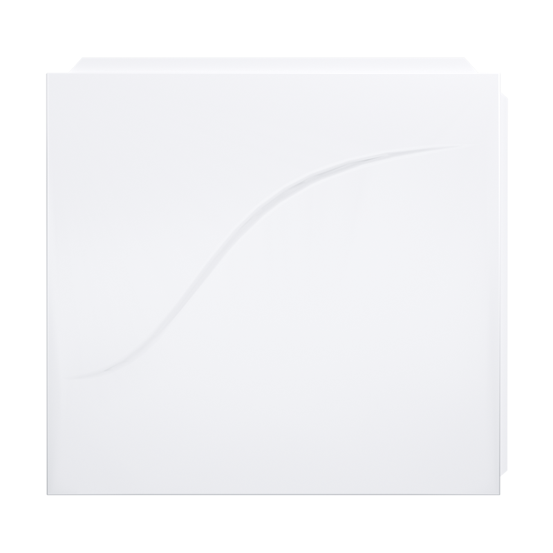 Экран для ванны боковой ALEX BAITLER 00-A0007422 670х615 мм белый