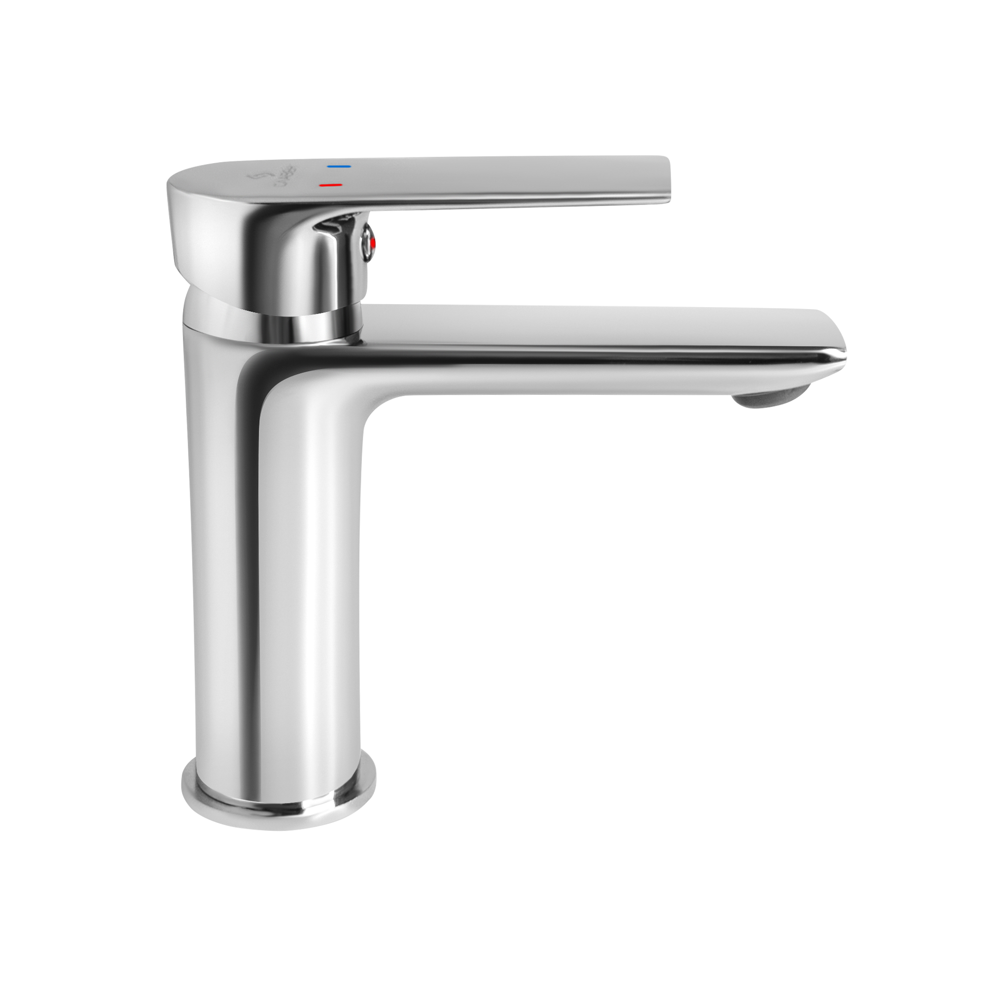 Смеситель для раковины СЛАВЕН Коттедж СЛ-ОД-Н12 с литым изливом, хром