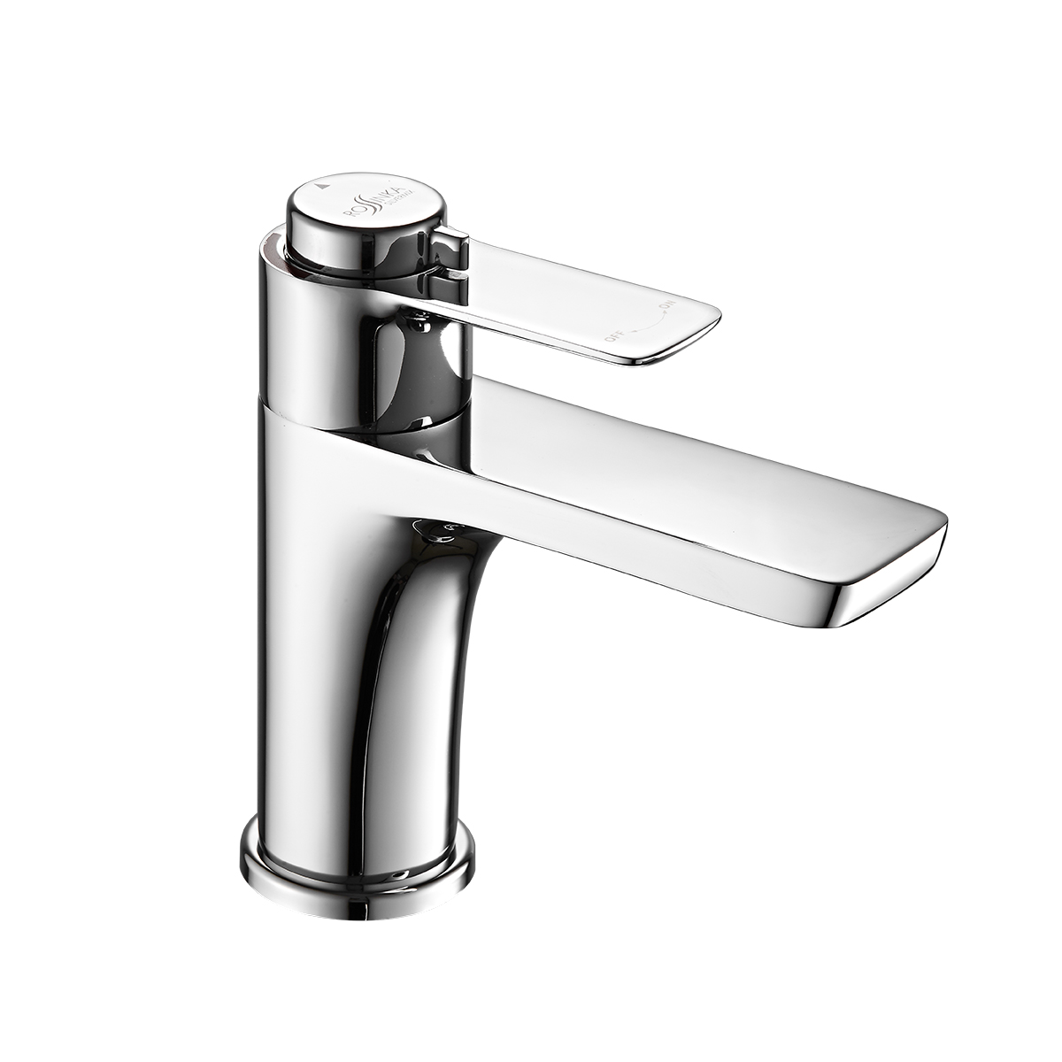 RS5 Смеситель для раковины, монолит.излив 107мм Терм., р/ОД, хром, ROS, RS50-11