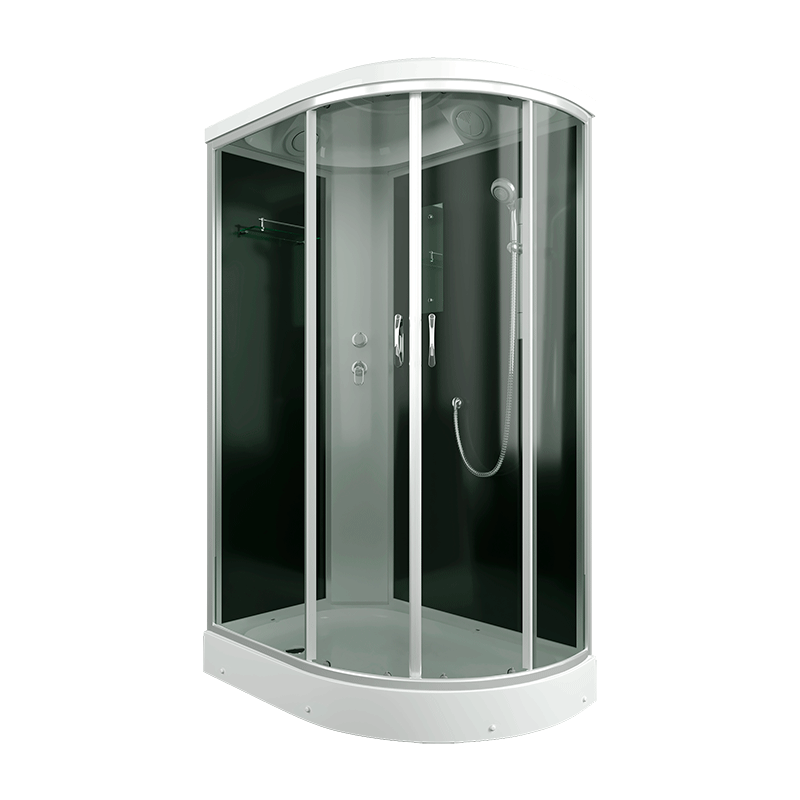 Душевая кабина ERLIT 35 серия ER3512PL-C4-RUS тонированное стекло